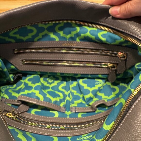 orYany Gray Purse/Bag Shoulder Strap Multiple Pockets with Dust Bag - Picture 7 of 10